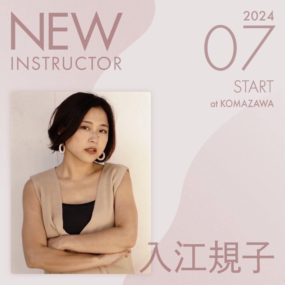 ピラティススタジオnoa 駒沢校NEW LESSON 入江規子
