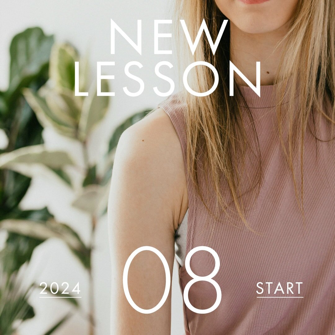 【NEW LESSON】　2024年8月スタートのレッスン！