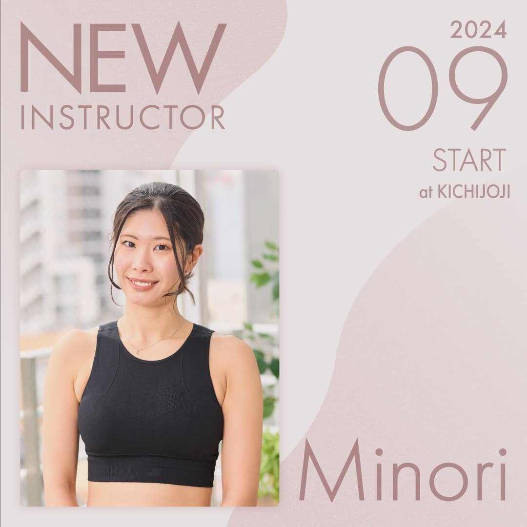 ピラティススタジオnoa 吉祥寺校 New Lesson Minori