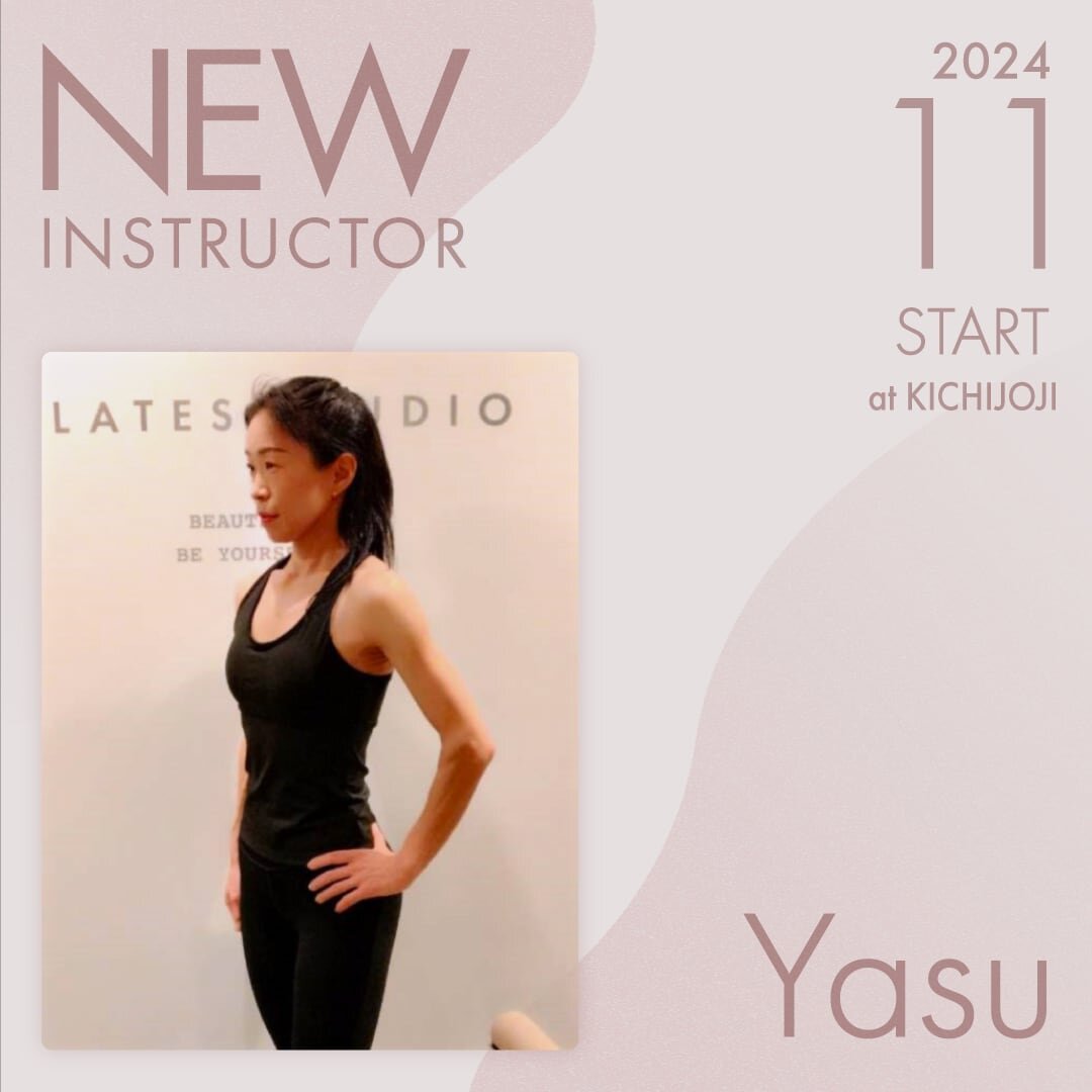 ピラティススタジオnoa 吉祥寺校 NEW LESSON Yasu