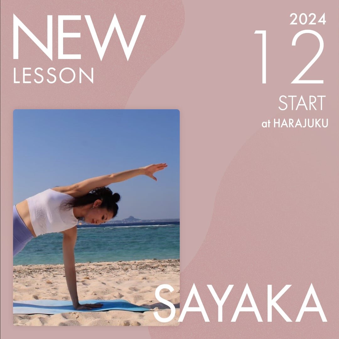 ピラティススタジオnoa 原宿校 New Instructor SAYAKA