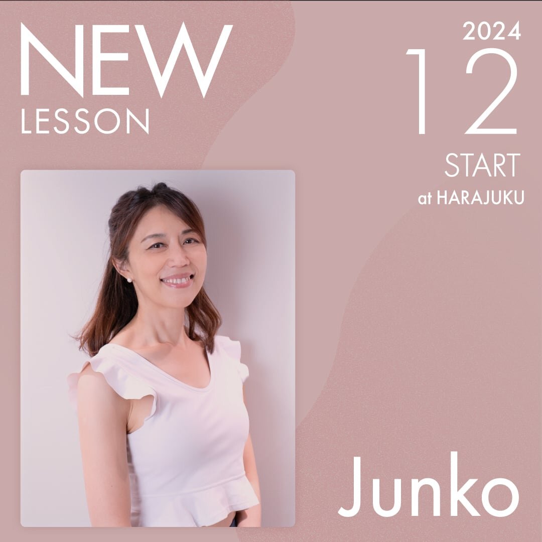 ピラティススタジオnoa 原宿校 New Lesson Junko