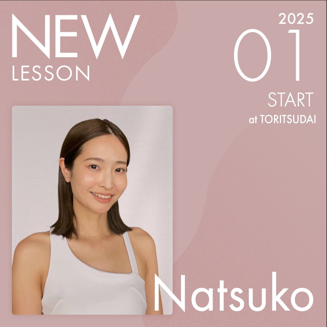 ピラティススタジオnoa 原宿校 New Instructor Natsuko