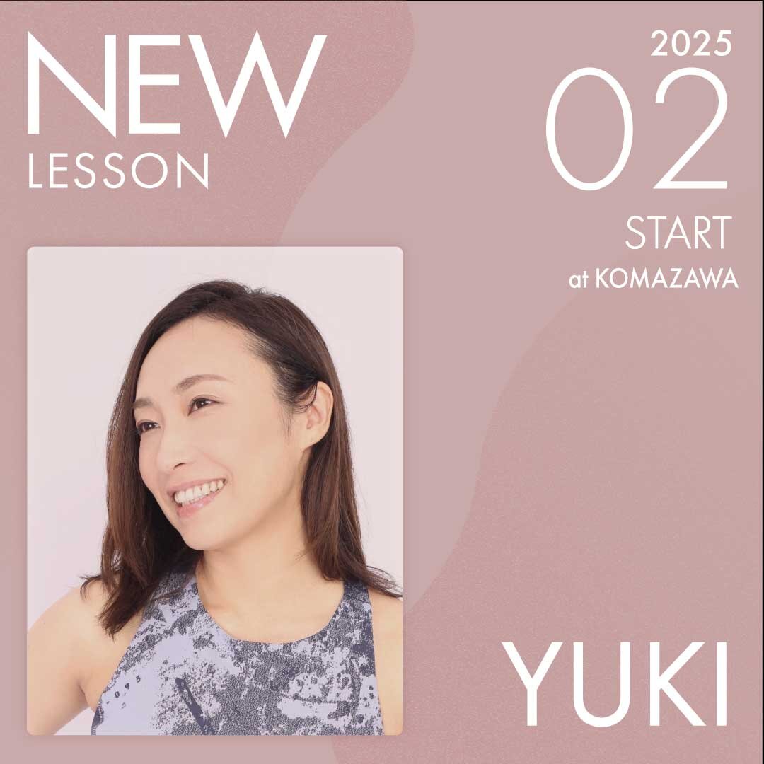 ピラティススタジオnoa 駒沢校 NEW LESSON YUKI