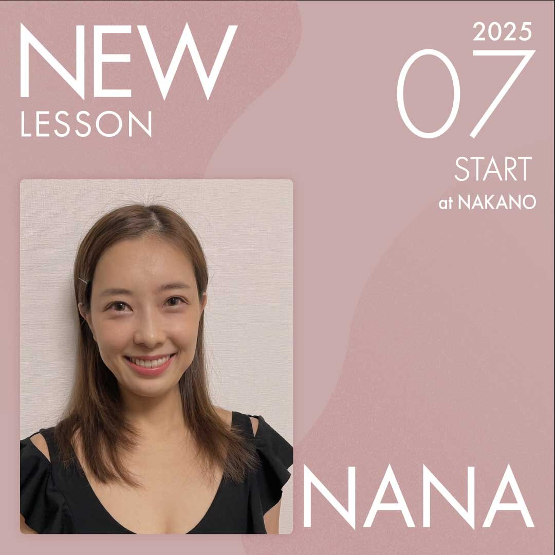 ピラティススタジオnoa 中野校 NEW LESSON NANA