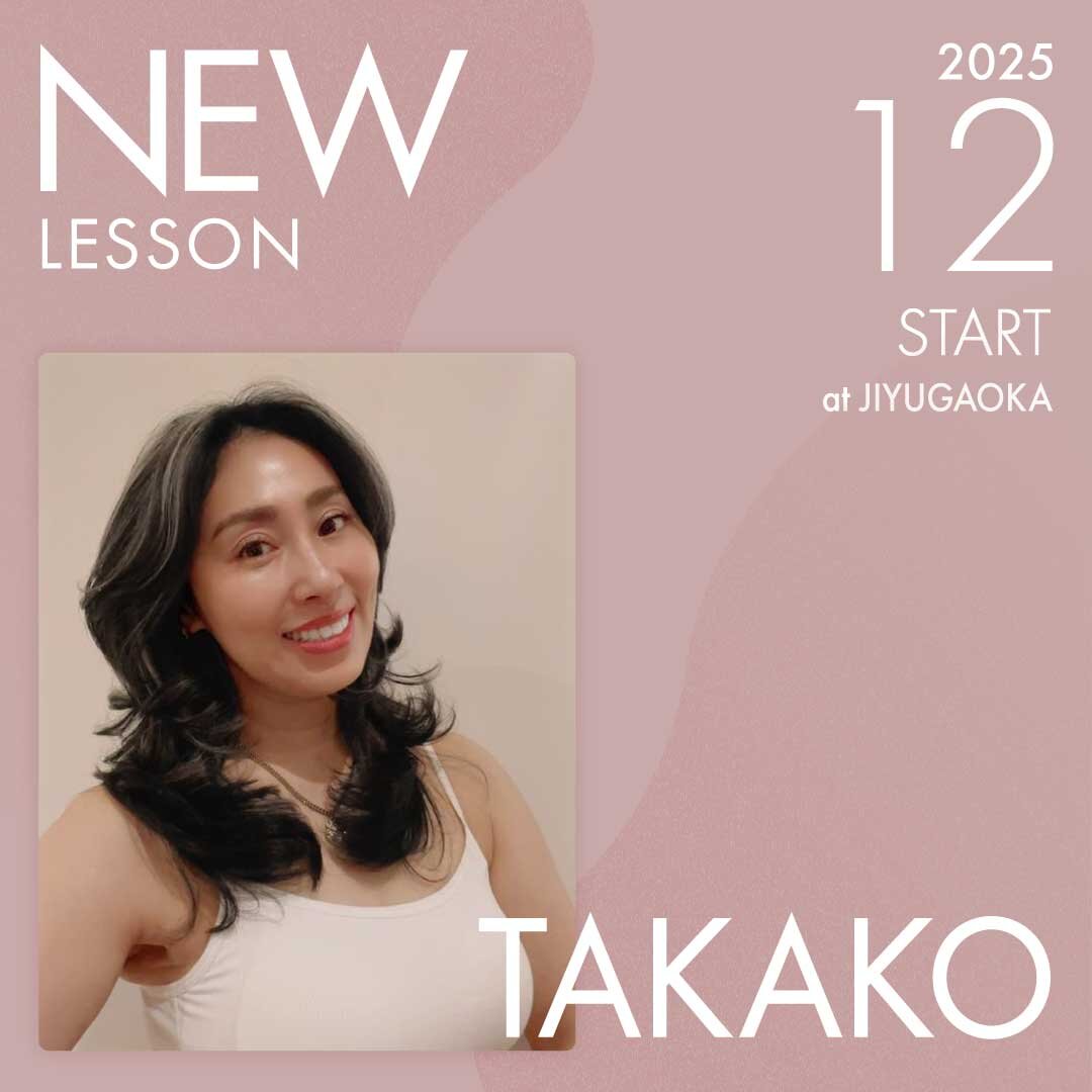 ピラティススタジオnoa 自由が丘校 NEW LESSON TAKAKO