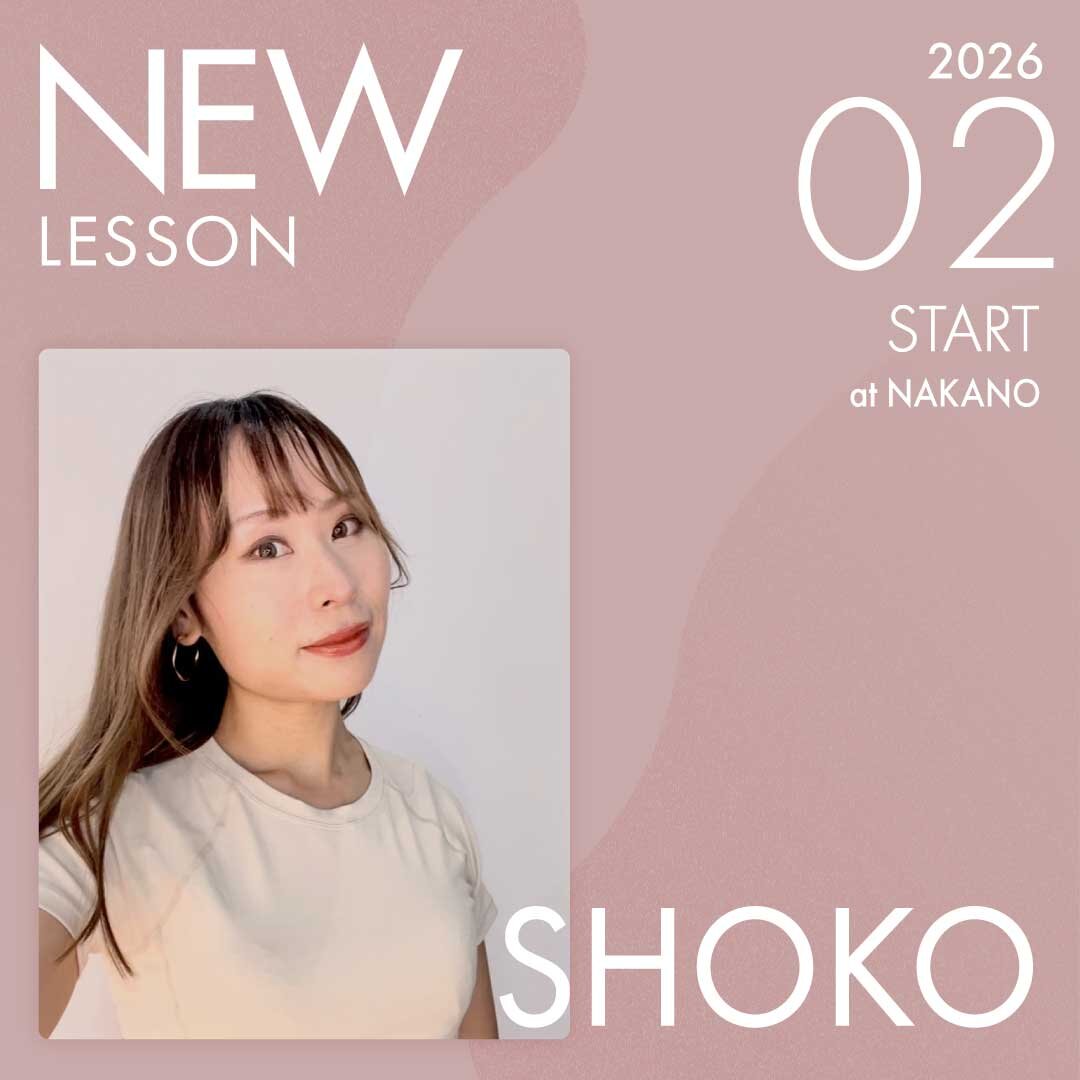 ピラティススタジオnoa 中野校 NEW LESSON SHOKO