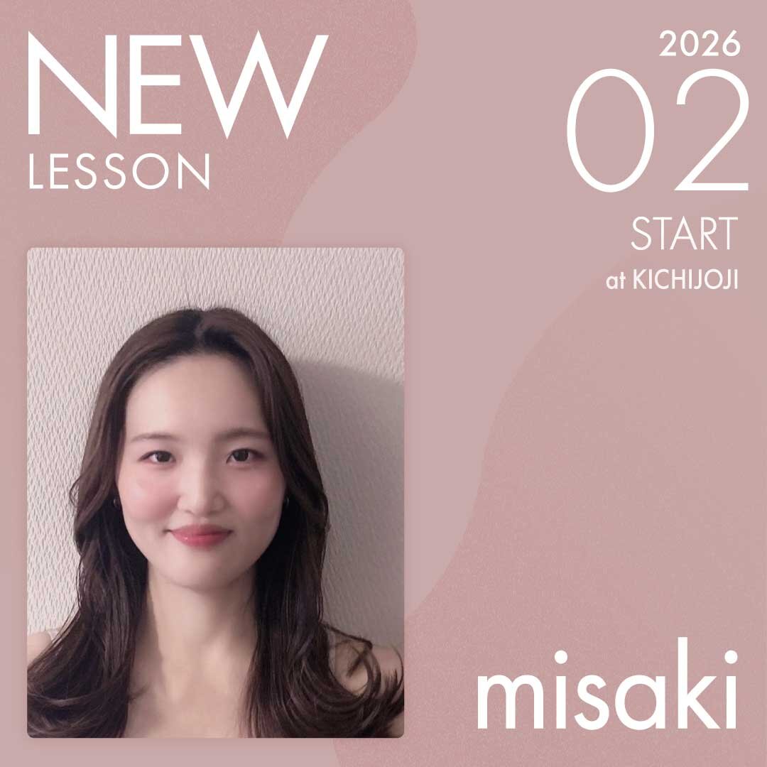 ピラティススタジオnoa 吉祥寺校 NEW LESSON misaki