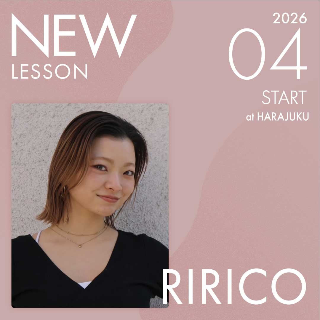 ピラティススタジオnoa 原宿校 NEW LESSON RIRICO