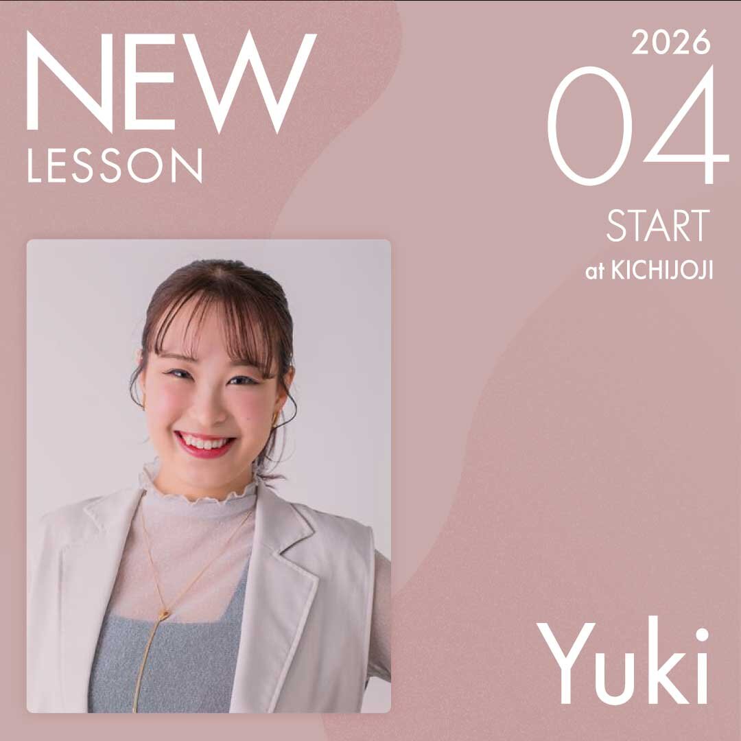 ピラティススタジオnoa 吉祥寺校 NEW LESSON Yuki