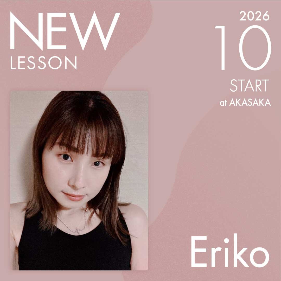 ピラティススタジオnoa 赤坂校 NEW LESSON Eriko