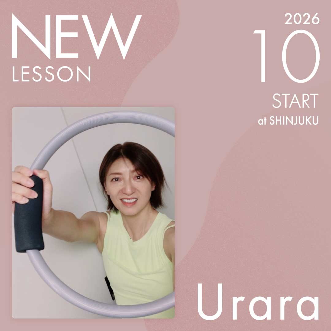 ピラティススタジオnoa 新宿校 NEW LESSON Urara